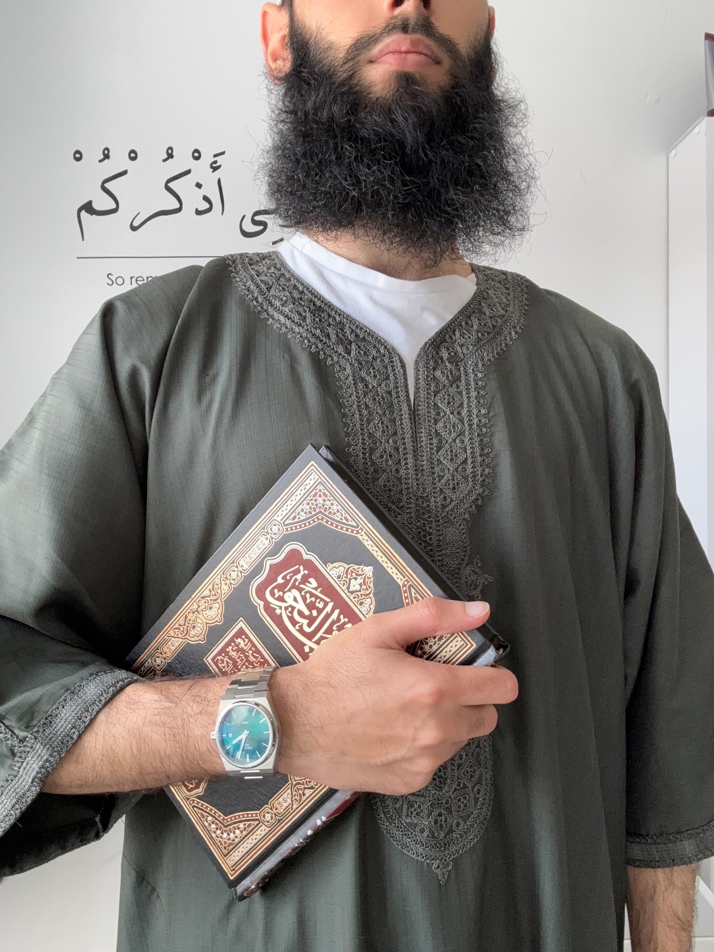 Moroccan Thobe - Green